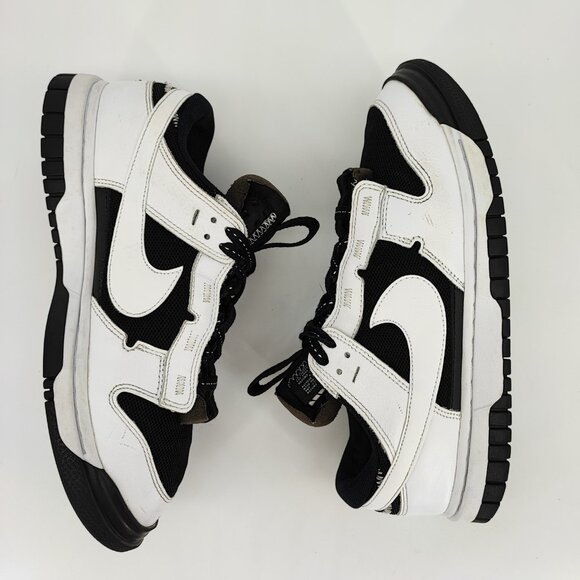 Nike Dunk Low Jumbo Reverse Panda Men\'s Sz 9 US Leather White Sneaker DV0821-002 main image 11